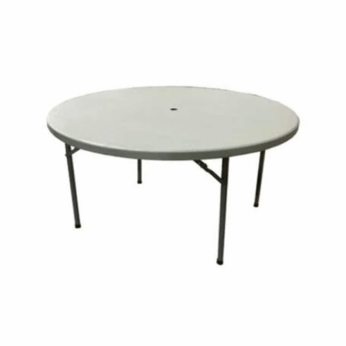 5' Round Table with Umbrella Hole
