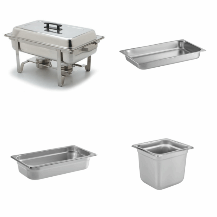 Rectangular Chafers | EventRent
