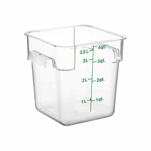 12qt Plastic Food Storage Container