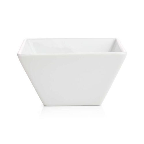 20oz White Square Bowl