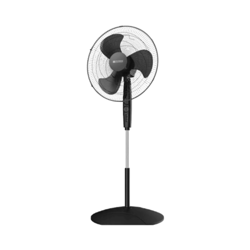 20" x 50" Black Pedestal Fan