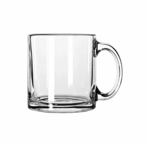 13oz Glass Coffee Mug
