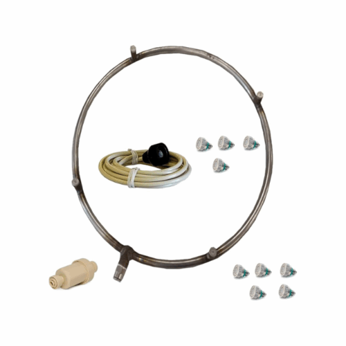 Mist Ring for Fan - 12" Ring, 9' Hose