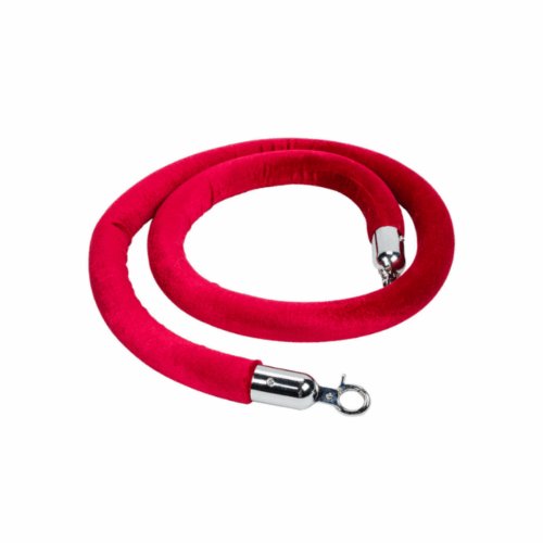 Red Velvet Rope Cover (rope not included)