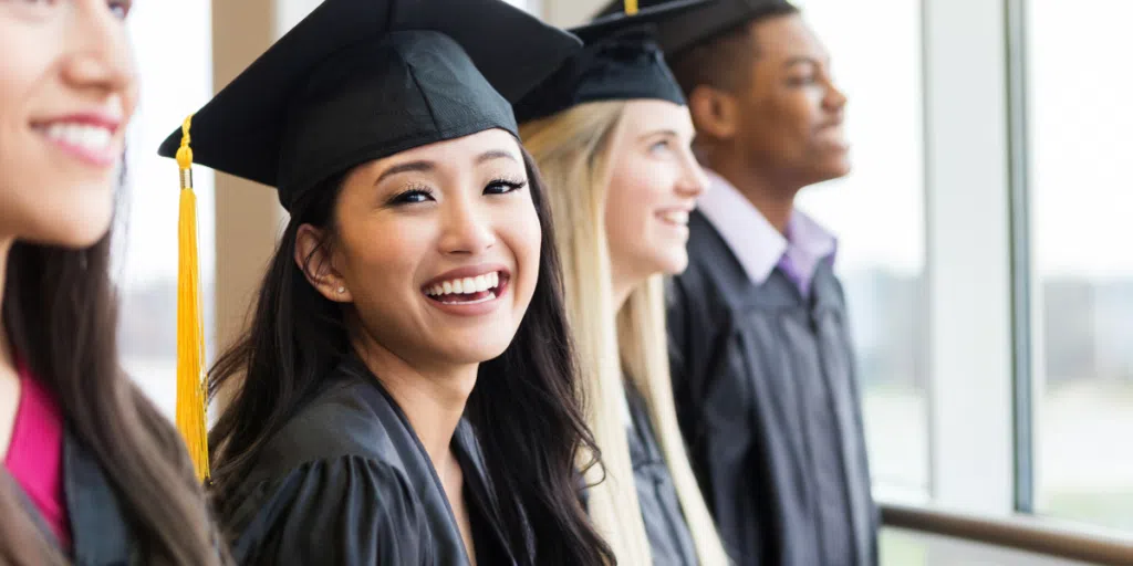 Graduate Girl Smiling