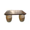 Wine Barrel And Farm Table