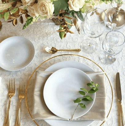 Table Settings Event Rent Wedding Rental Idaho