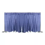 3' Blue Drape