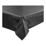 Black Plastic Table Cloth