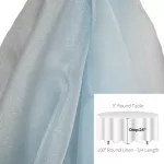 Light Blue Organza 108