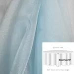 Light Blue Organza 132