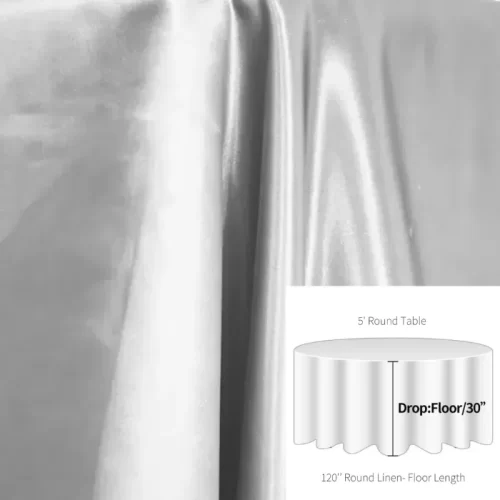 Silver Satin 120
