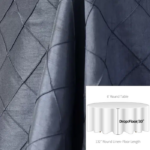 Slate Blue Nova Pintuck 132