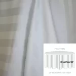 White Satin Stripe 120