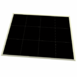 9' X 12' Black (f431)