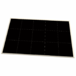 9' X 15' Black (f432)