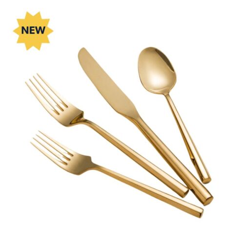 New Gold Flatware