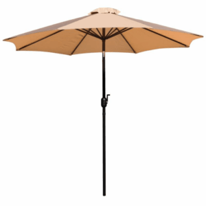 black round cast iron patio umbrella holder Treasure Garden Cast Iron Classic Umbrella Base Black