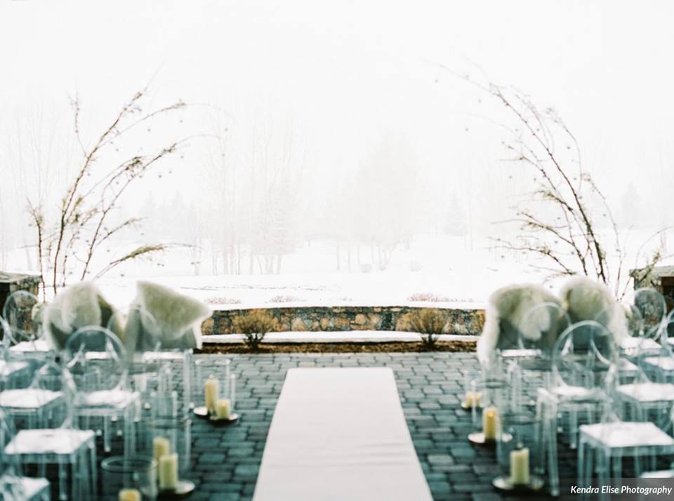 Ghost Chair White Carpet Runner