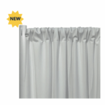 White Scuba Drape Panel New Product Star