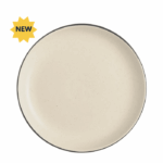 9.5in Matte Cream Stoneware Coupe Plate New Product Star (1)
