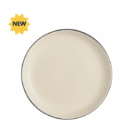 Matte Cream Stoneware Coupe Plate New Product Star (1)