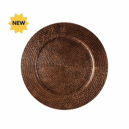 Rattan Brown Charger New Product Star (1)