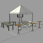 Simple Watcher 10' Tailgate Package (2 Spot)