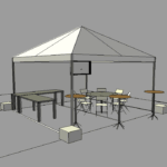 Simple Watcher 15' Tailgate Package (2 Spot)