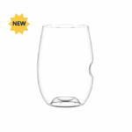 160z Glass Stemless Wine W Thumb Notch New Product Star