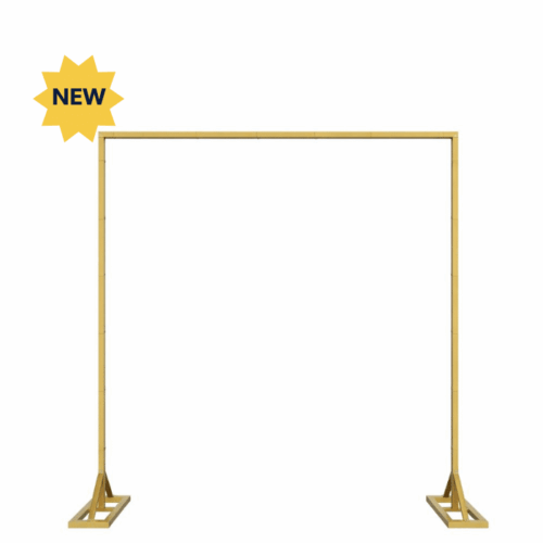 Gold Metal Square Arch New Product Star