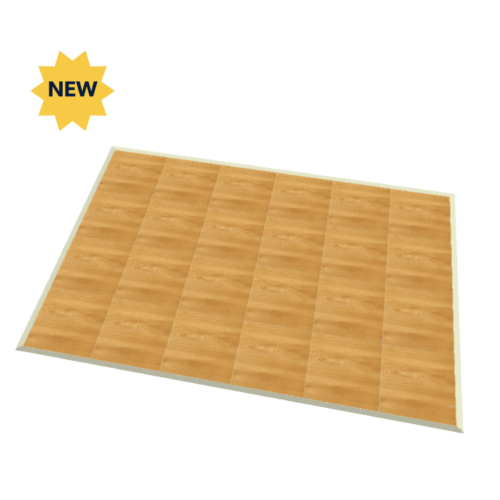 12x18 Light Oak New Product Star