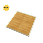 6x6 Light Oak New Product Star