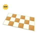 9x18 Light Oak & White New Product Star